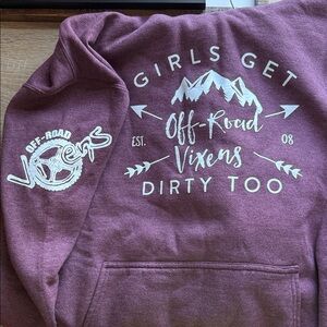 Women's Maroon Sweatshirt
